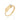 GOLD RING WITH ZIRCONIA