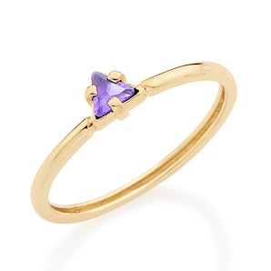 GOLD TRIANGLE RING