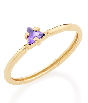 GOLD TRIANGLE RING