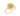 GOLD RING WITH ZIRCONIA