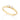 GOLD KID'S RING WITH CRYSTAL