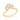 GOLD RING WITH CRYSTAL
