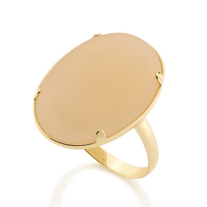 GOLD RING WITH STONE