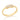 GOLD PLATED RING WITH ZIRCONIA