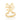 GOLD RING WITH ZIRCONIA