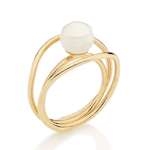 GOLD CHAIN WITH PEARL