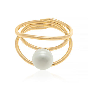 GOLD CHAIN WITH PEARL