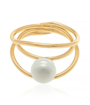 GOLD CHAIN WITH PEARL