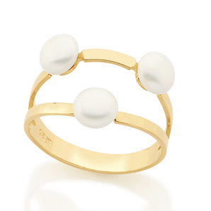 GOLD CHAIN WITH PEARL