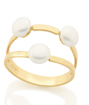 GOLD CHAIN WITH PEARL