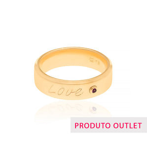 GOLD PLATED WEDDING WITH ZIRCONIA