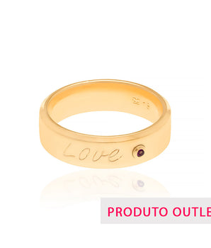 GOLD PLATED WEDDING WITH ZIRCONIA