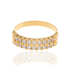 GOLD PLATED WEDDING WITH ZIR
