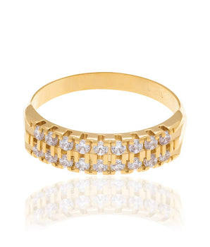GOLD PLATED WEDDING WITH ZIR