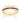GOLD PLATED WEDDING WITH ZIRCONIA