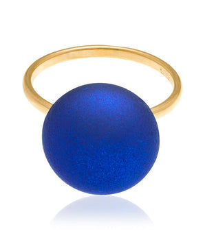 GOLD RING WITH PEARL