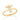 GOLD PLATED RING WITH ZIRCONIA