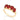 GOLD RING WITH CRYSTAL