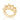 GOLD RING WITH ZIRCONIA