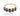 GOLD RING WITH CRYSTAL