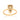GOLD RING WITH CRYSTAL AND ZIRCONIA