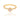 GOLD RING WITH ZIRCONIA