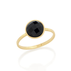 GOLD RING WITH STONE
