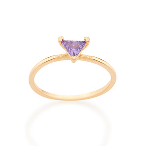 GOLD ULTRA VIOLET RING