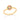 GOLD KID'S COLORFUL DONUTS RING