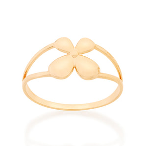GOLD MISS VIOLET BUTTERFLY RING