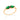 GOLD DOUBLE WATER DROPLET RING IN GREEN