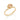 GOLD RING WITH CRYSTAL AND ZIRCONIA