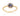GOLD RING WITH ZIRCONIA