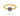 GOLD RING WITH ZIRCONIA