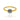GOLD RING WITH ZIRCONIA
