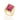 GOLD RING WITH CRYSTAL AND ZIRCONIA