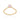 GOLD RING WITH ZIRCONIA