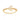 GOLD CRESCENT MOON RING
