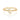 GOLD CRESCENT MOON RING