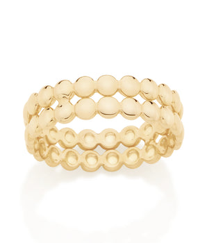 GOLD CYCLES RING