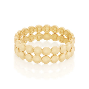 GOLD CYCLES RING