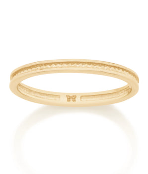 GOLD SHINE BRIGHT SKINNY RING