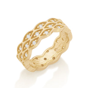 GOLD STARRY NIGHT RING