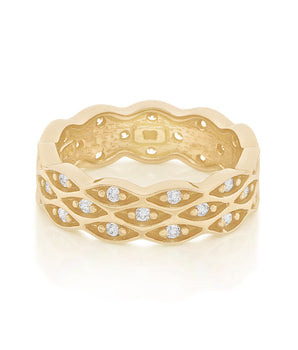 GOLD STARRY NIGHT RING