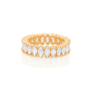 GOLD RING WITH ZIRCONIA