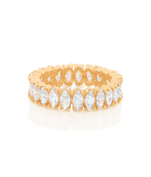 GOLD RING WITH ZIRCONIA