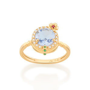 GOLD CURAÇAO DRINK RING