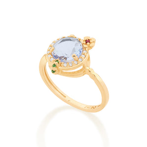 GOLD CURAÇAO DRINK RING
