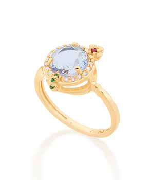 GOLD CURAÇAO DRINK RING