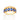 GOLD ELEGANT NIGHT RING IN BLUE